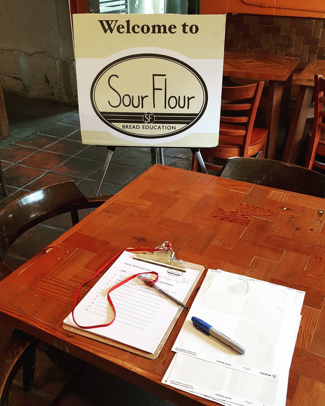 Hands-on sourdough workshop at Sour Flour